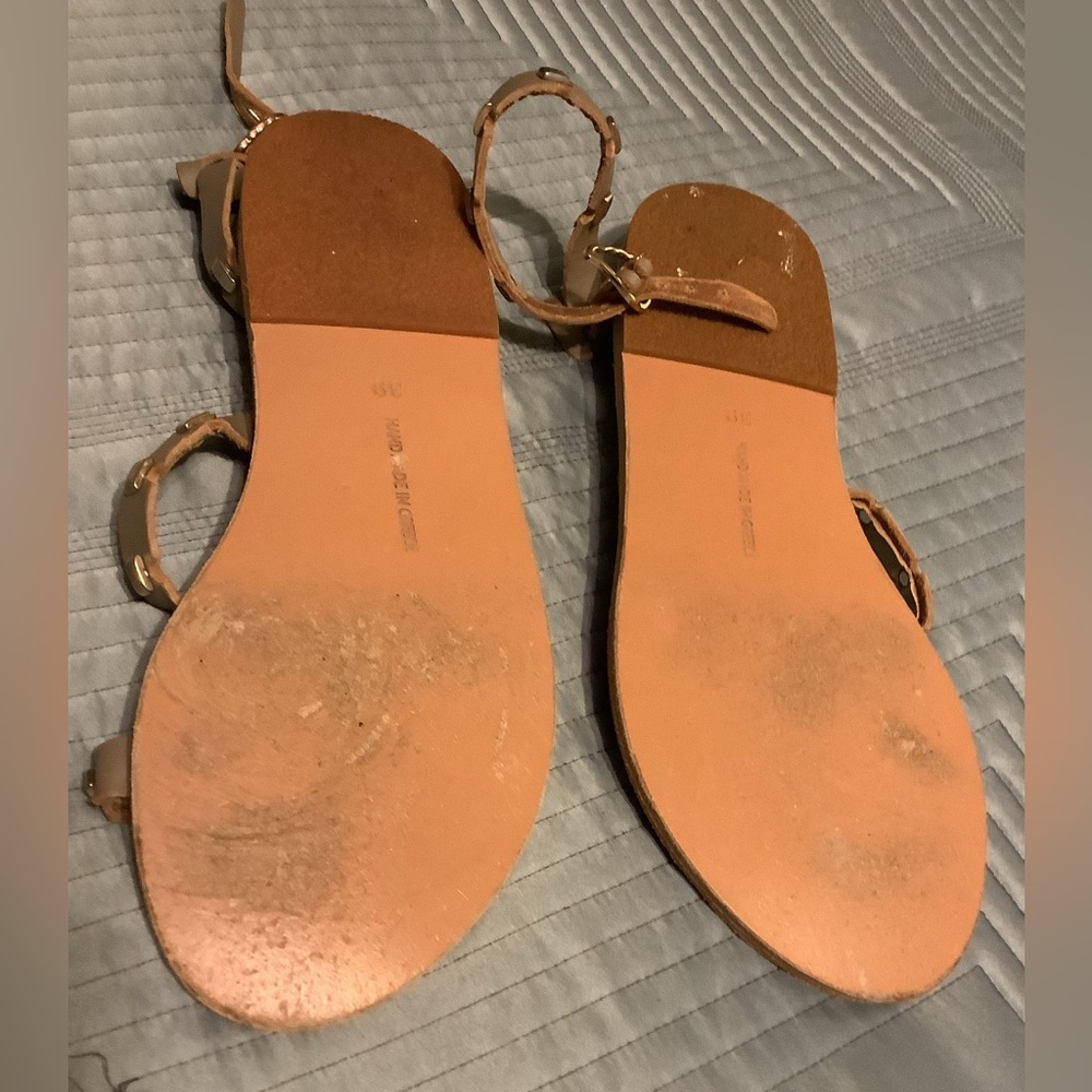 Ancient Greek Sandals Size 9 - Picture 9 of 11